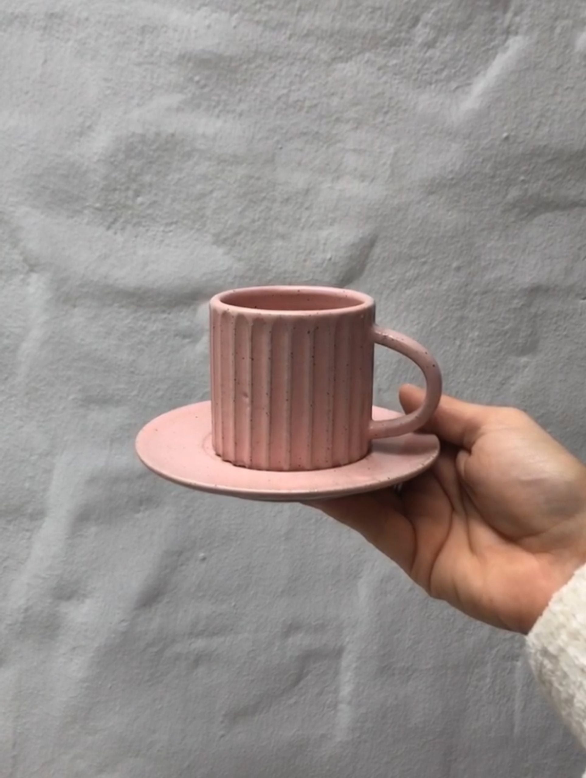 Taza Purpi Espresso + Platito